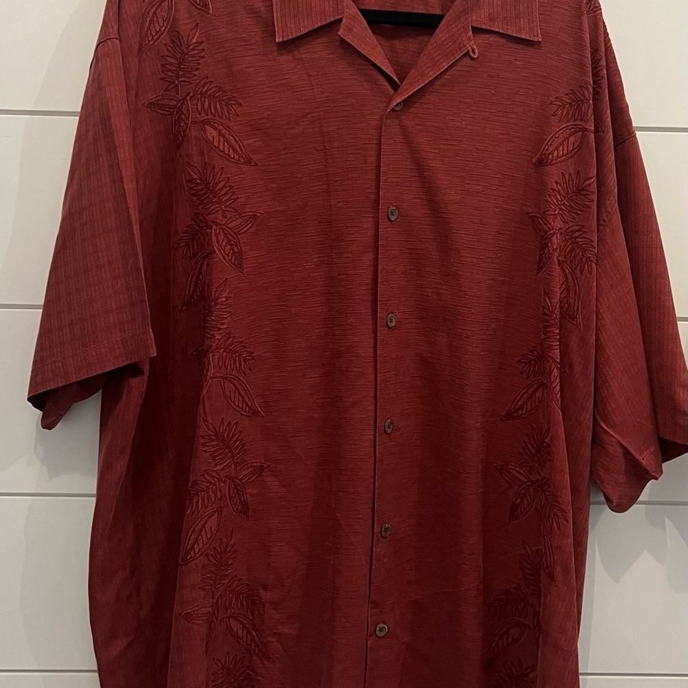 Men’s Tommy Bahama 2Xl Silk Shirt